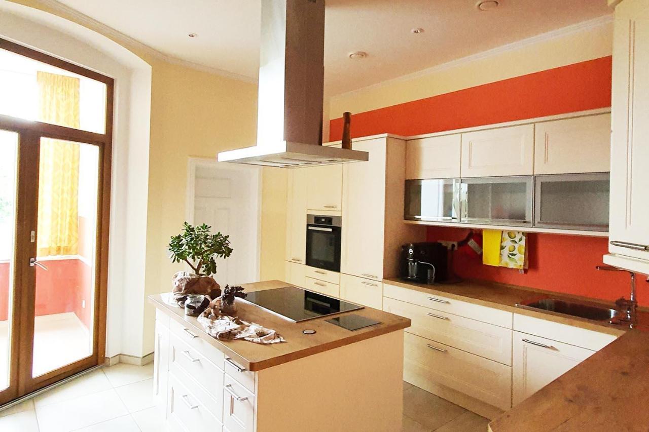 קוטבוס Luxus Ferienwohnung Mit Hochwertiger Ausstattung Wintergarten מראה חיצוני תמונה
